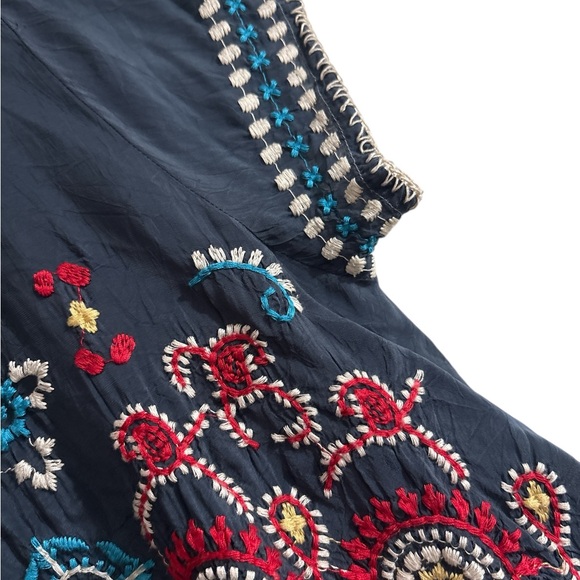 Johnny Was Madhuri Heavily Embroidered Tunic - Picture 6 of 8